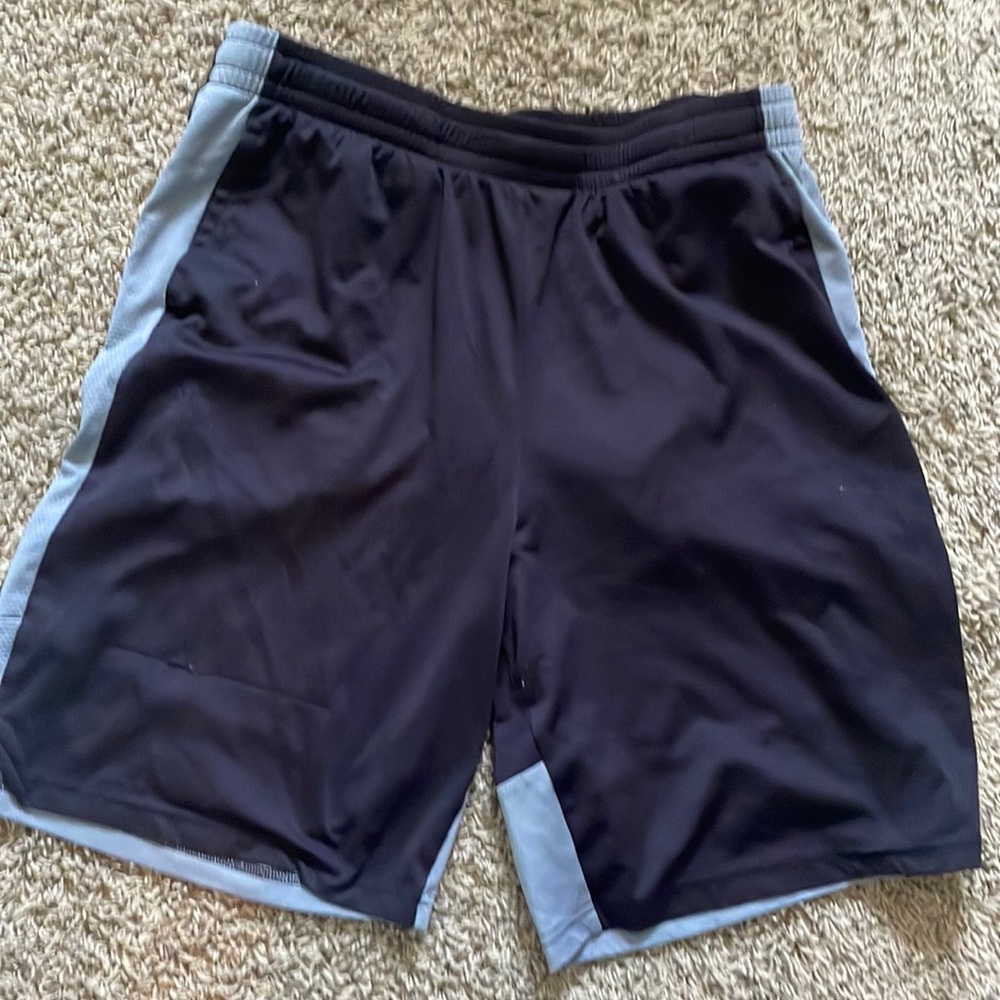 Black and Grey Basketball Shorts